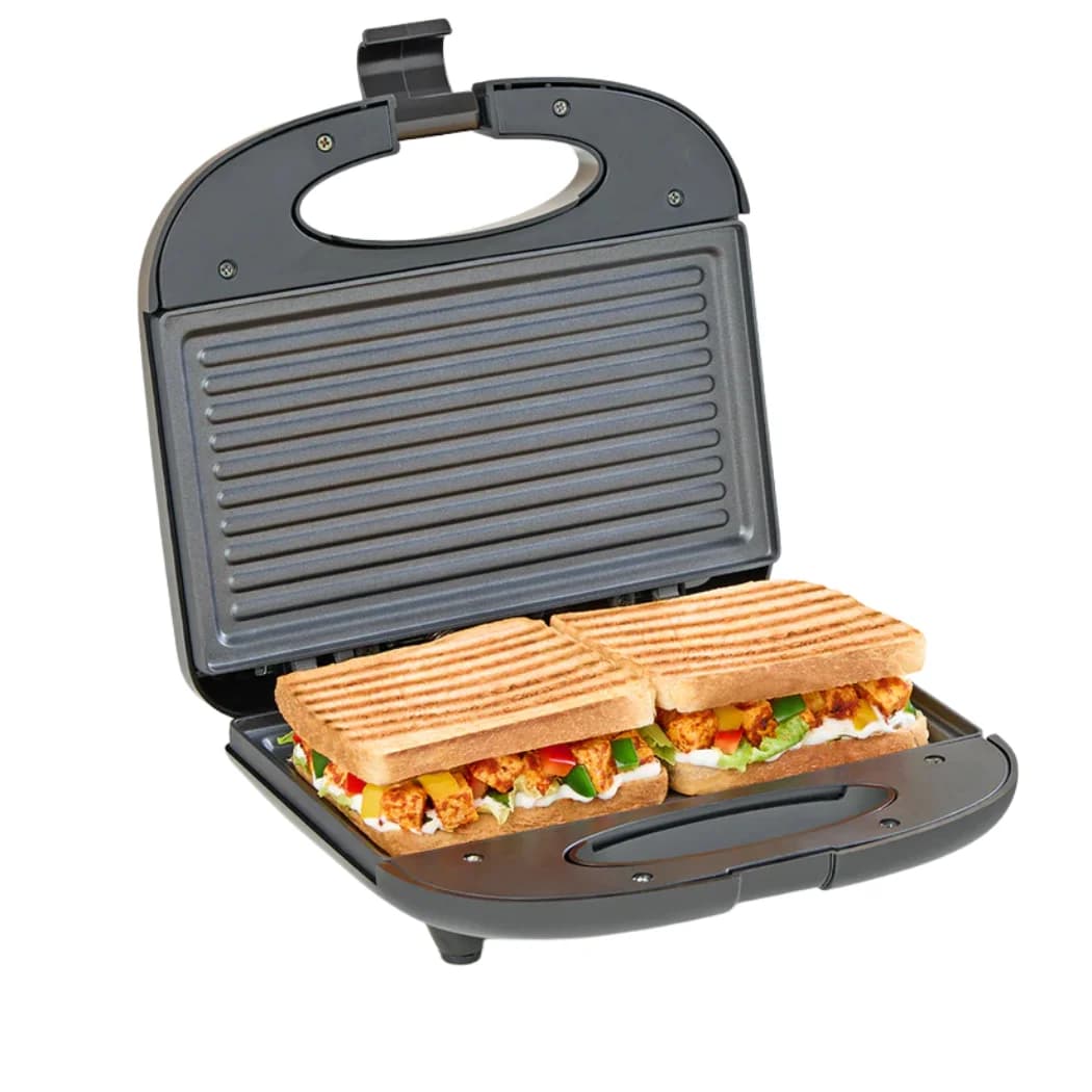 Borosil Klassy Grill 800W Sandwich Maker | Mirror Finish