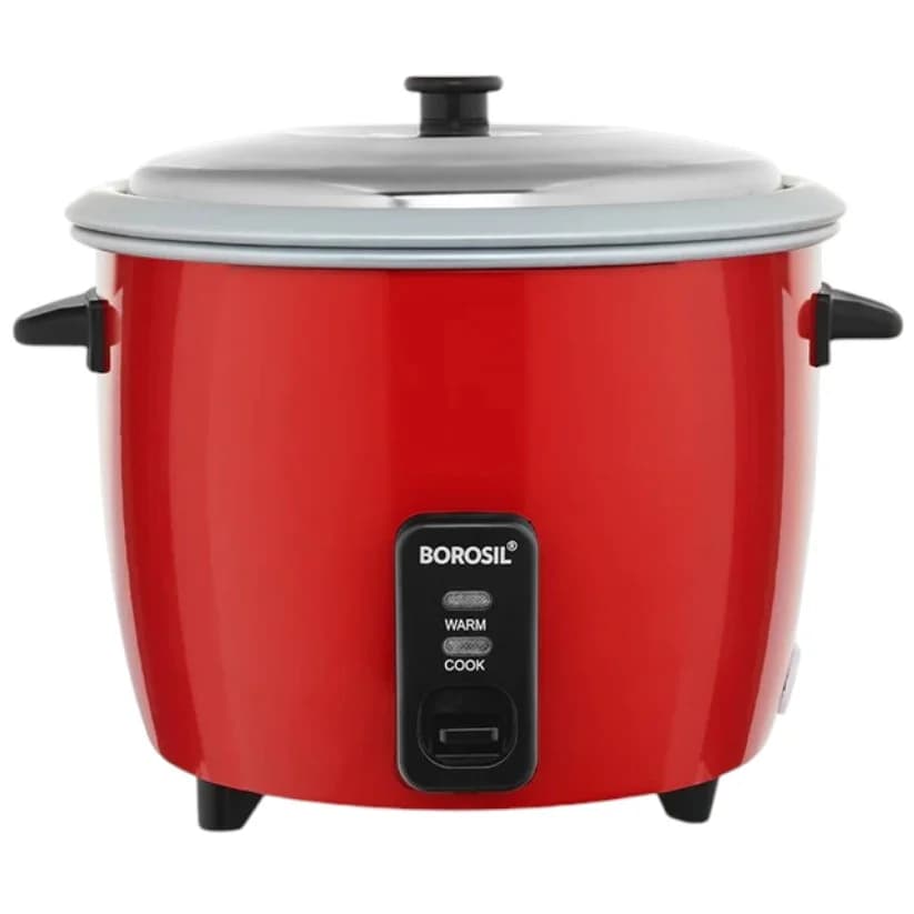 Borosil Pronto Dual 1.8L electric rice cooker hero shot