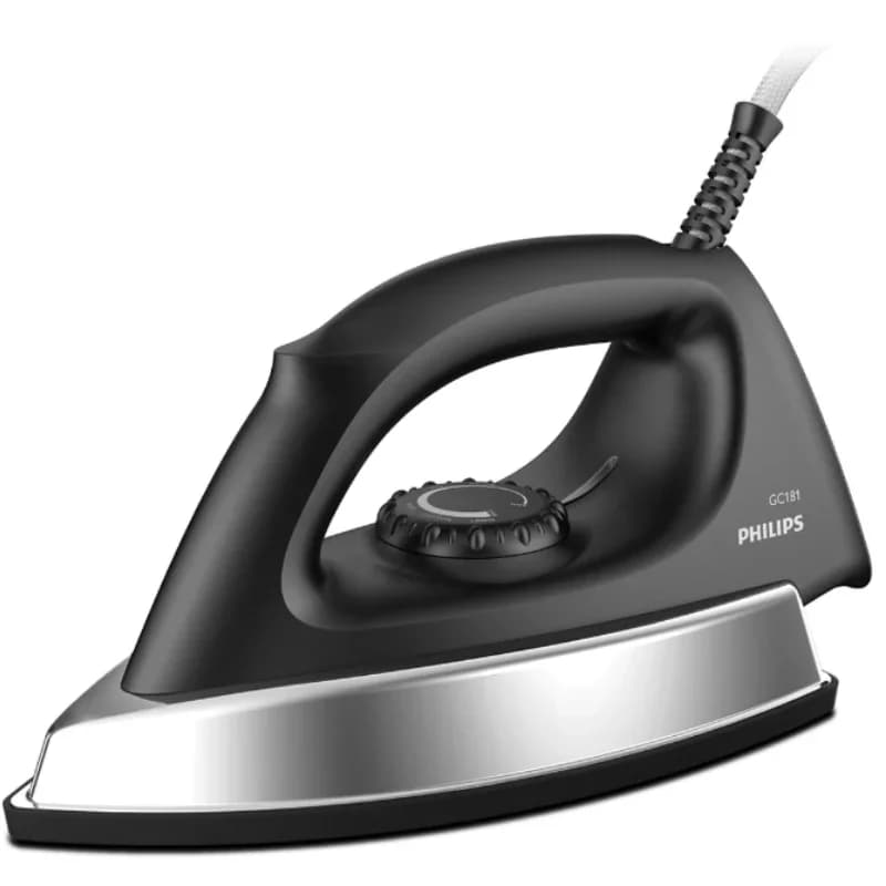 Philips GC181/80 Heavy Weight Dry Iron: 1000W Professional Glide