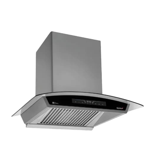 Sujata Quartz BLDC 90cm grey chimney expansive hero shot